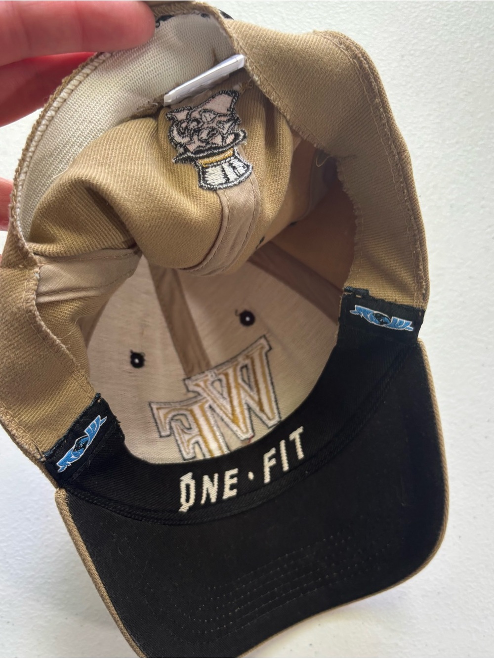 🎒BTS SALE📚 Wake Forest Demon Deacons WF Stretch Fit Hat Top Of The World One F - Picture 11 of 11